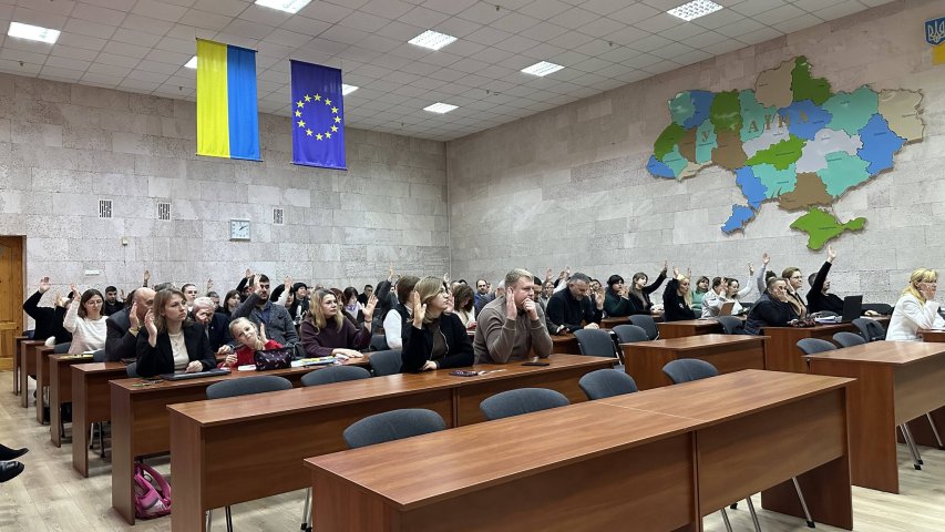 У Хмельницькому університеті управління та права імені Леоніда Юзькова відбулася конференція трудового колективу