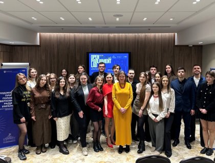 Участь студентів та працівників університету в проєкті для молоді «Open Parliament Lab»