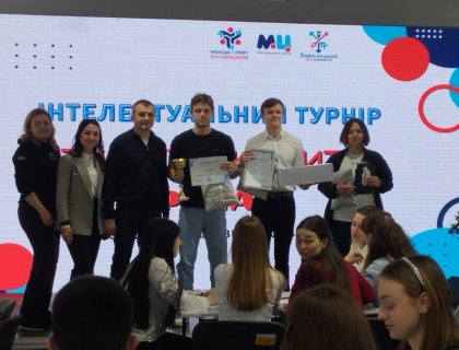 Вітаємо команду університету «Розумники» зі здобуттям третього  місця на інтелектуальних змаганнях «Студентська битва – 2026»
