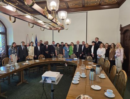 Представники Хмельницького університету управління та права імені Леоніда Юзькова взяли участь у програмі INTERNATIONAL WEEK @UP 2026, яка проходила у Поморському університеті у Слупську (Республіка Польща)