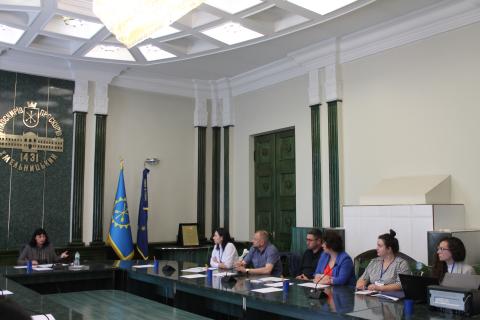 Презентація грантового проєкту на засіданні Координаційної ради з питань внутрішньо переміщених осіб Хмельницької міської ради