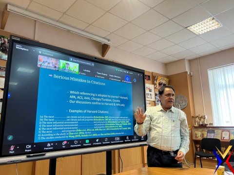Лекція президента та генерального директора Інституту Grassroots доктора Хасрата Арджюменда