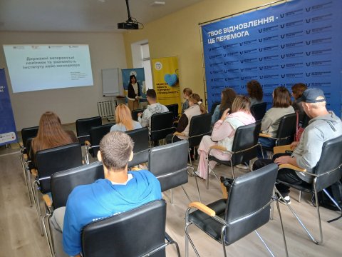 Участь у тренінґу «Особливості роботи та комунікації з військовими та ветеранами»