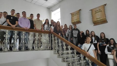 Ознайомча екскурсія університетом студентів 1-го курсу спеціальності фінанси банківська справа страхування та фондовий ринок