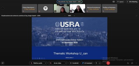 UCAN-WP4 ROCK, EXCAVATED SOIL AND RUBBLE IN RECONSTRUCTION AFTER THE 2009 EARTHQUAKE