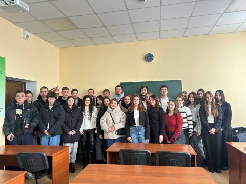 Випускниця освітньо-професійної програми «Соціальне забезпечення» провела лекцію у стінах університету