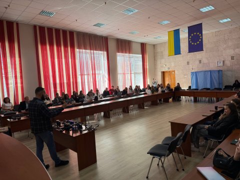 Зустріч із представником благодійного фонду «Волонтери Поділля»