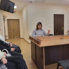 Адм суд 04.jpg Візит студентів юридичного факультету до Хмельницького окружного адміністративного суду