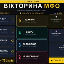 🌍 Міжнародні фінансові організації: інтелектуальний виклик для студентів  У межах Global Money Week 2026 для студентів 2 курсу спеціальностей «Фінанси, банківська справа, страхування та фондовий ринок» та «Податкова та митна справа» відбулося інтерактивне заняття у форматі вікторини з дисципліни «Міжнародні фінансові організації».  📊 Захід поєднав навчання та гру, перетворивши традиційне заняття на захопливе інтелектуальне змагання. Студенти виконували різнопланові завдання: відповідали на бліц-запитання,