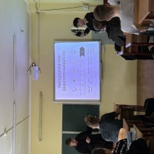 🛡️ Фінансова грамотність у дії: як молодь навчає протидіяти шахрайству  📅 18 березня, у межах 🌍 Всесвітнього тижня грошей, студенти 2 курсу спеціальності «Фінанси, банківська справа, страхування та фондовий ринок» Ясинський Тарас та Скляров Ренат провели тренінг для учнів 10 класу математичного напрямку Хмельницького обласного ліцею на тему: «Фінансове шахрайство: як не стати жертвою».  💡 Під час заходу учасники: 📌 дізналися, що таке фінансове шахрайство та чому воно є однією з найактуальніших загроз с