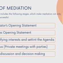 The Art of Negotiation and Conflict Resolution (Mediation)